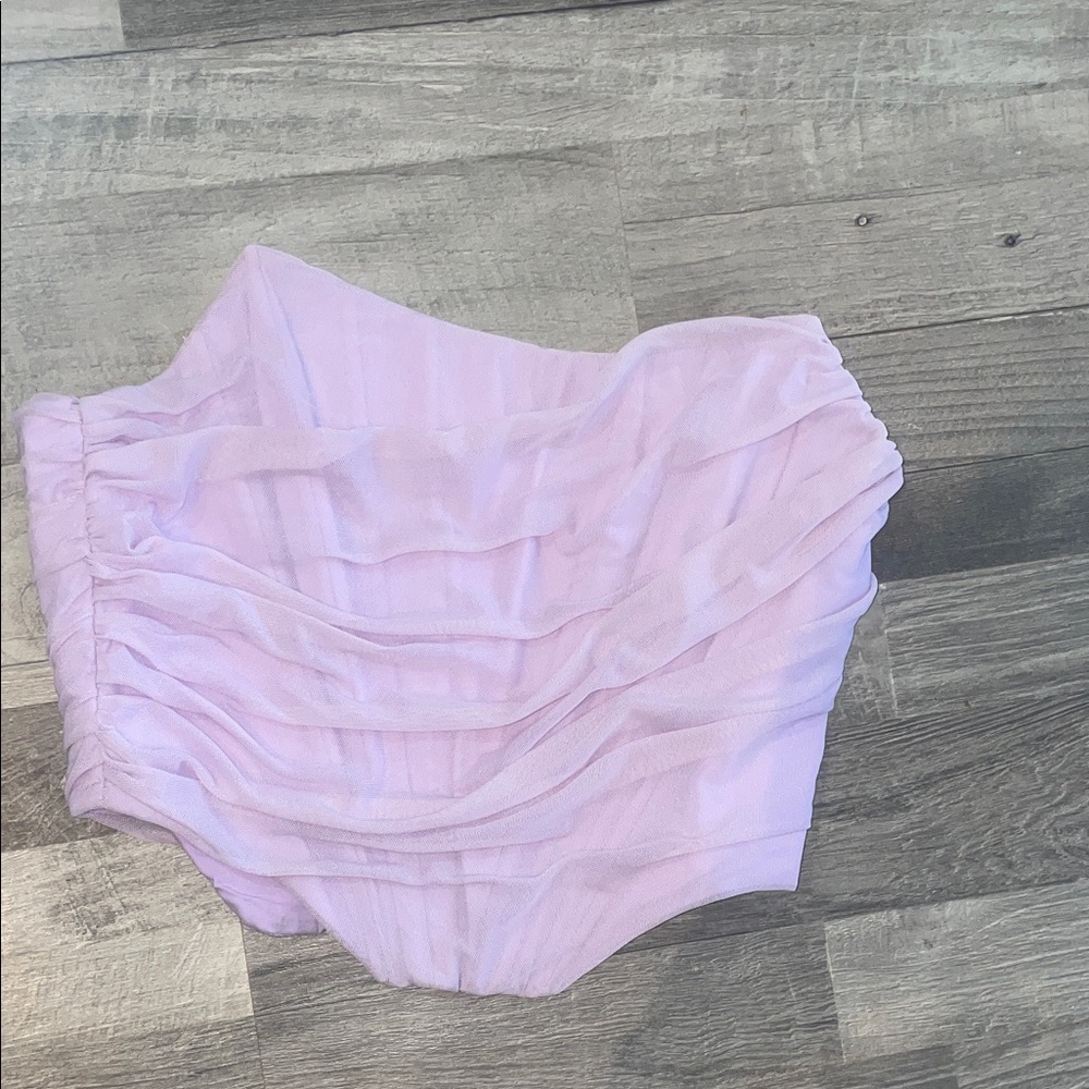 Lavender Corset Top
